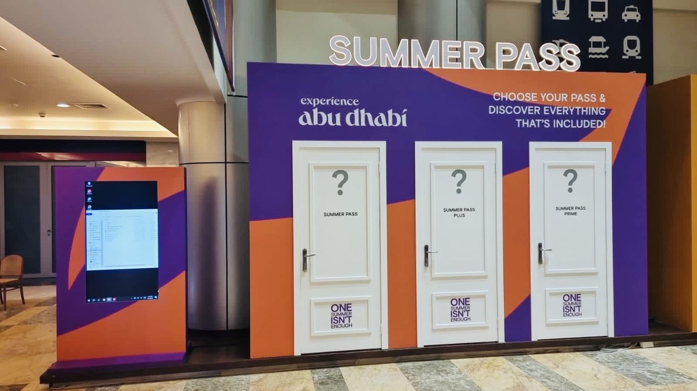 Experience Abu Dhabi Roadshow, Abu Dhabi tourism, view 2