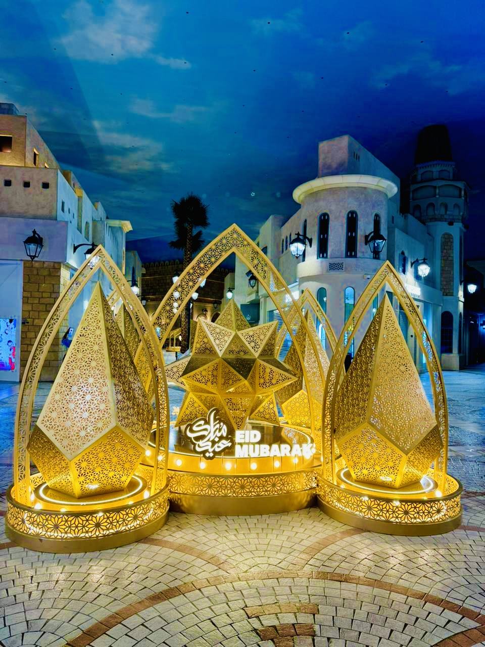 Eid Decor, Ibn Battuta Mall, view 1