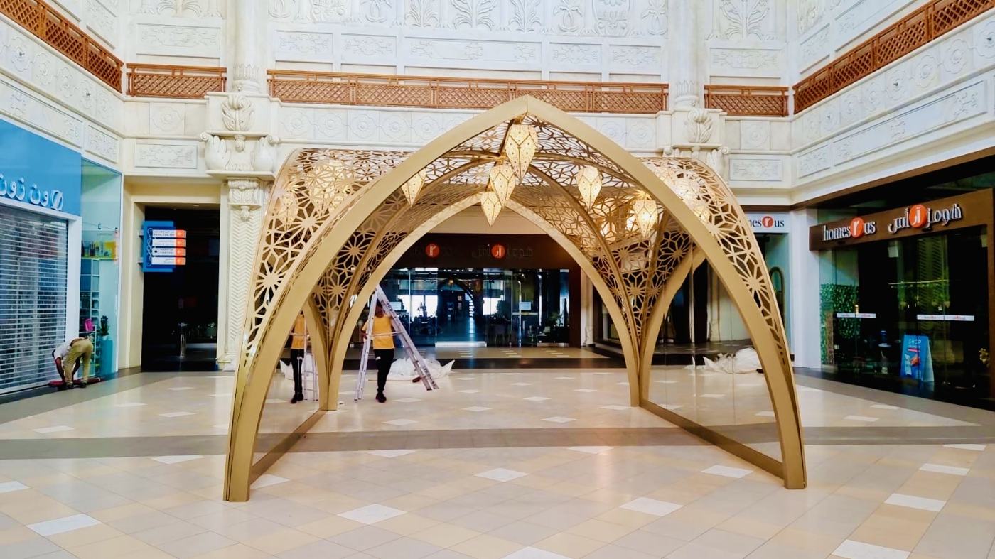 Eid Decor, Ibn Battuta Mall, view 5