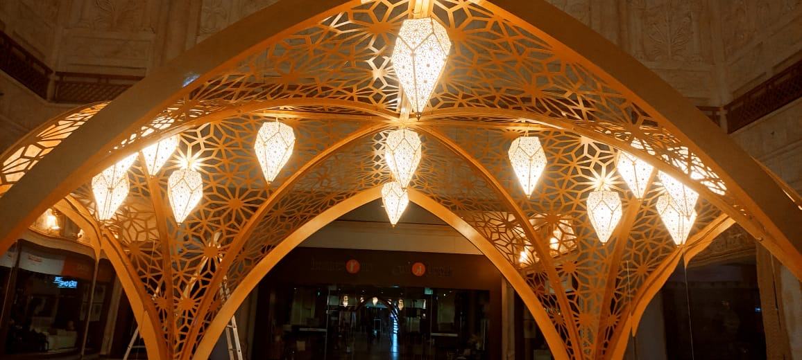 Eid Decor, Ibn Battuta Mall, view 9