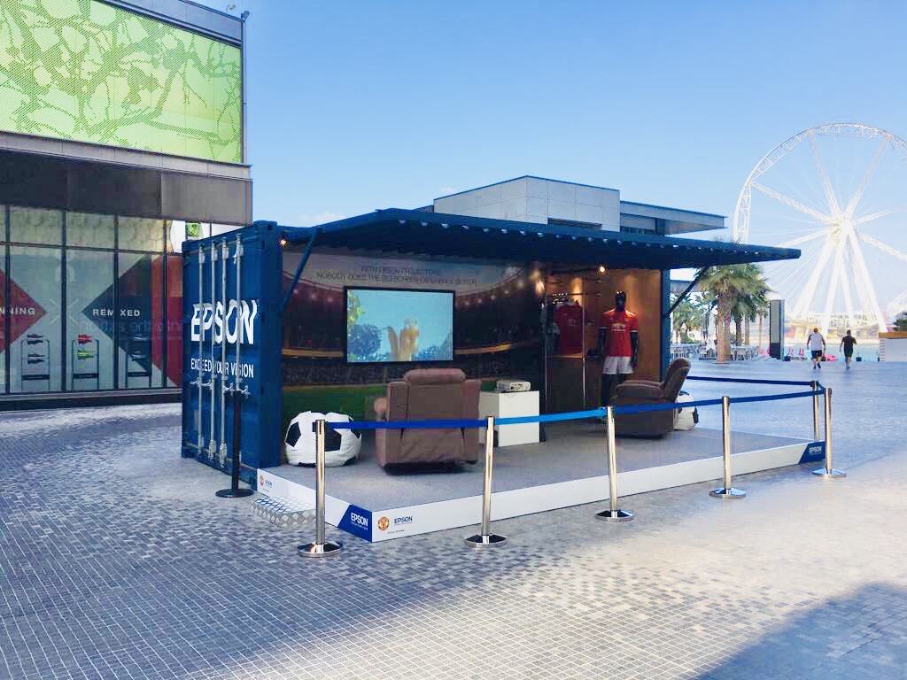 Epson Roadshow, Pop-up container, view 5